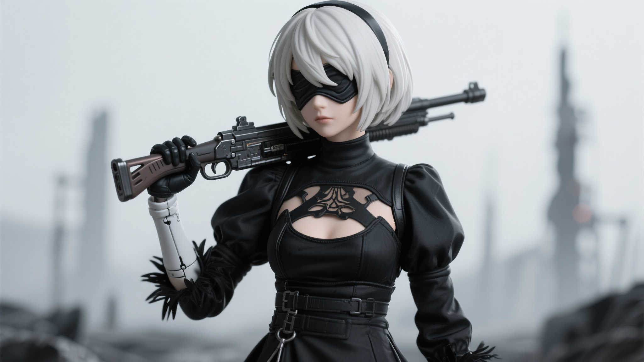 GSAS推出《尼尔:机械纪元 Ver1.1a》2B 1/7精致手办 GSAS推出《尼尔:机械纪元 Ver1.1a》2B 1/7精致手办