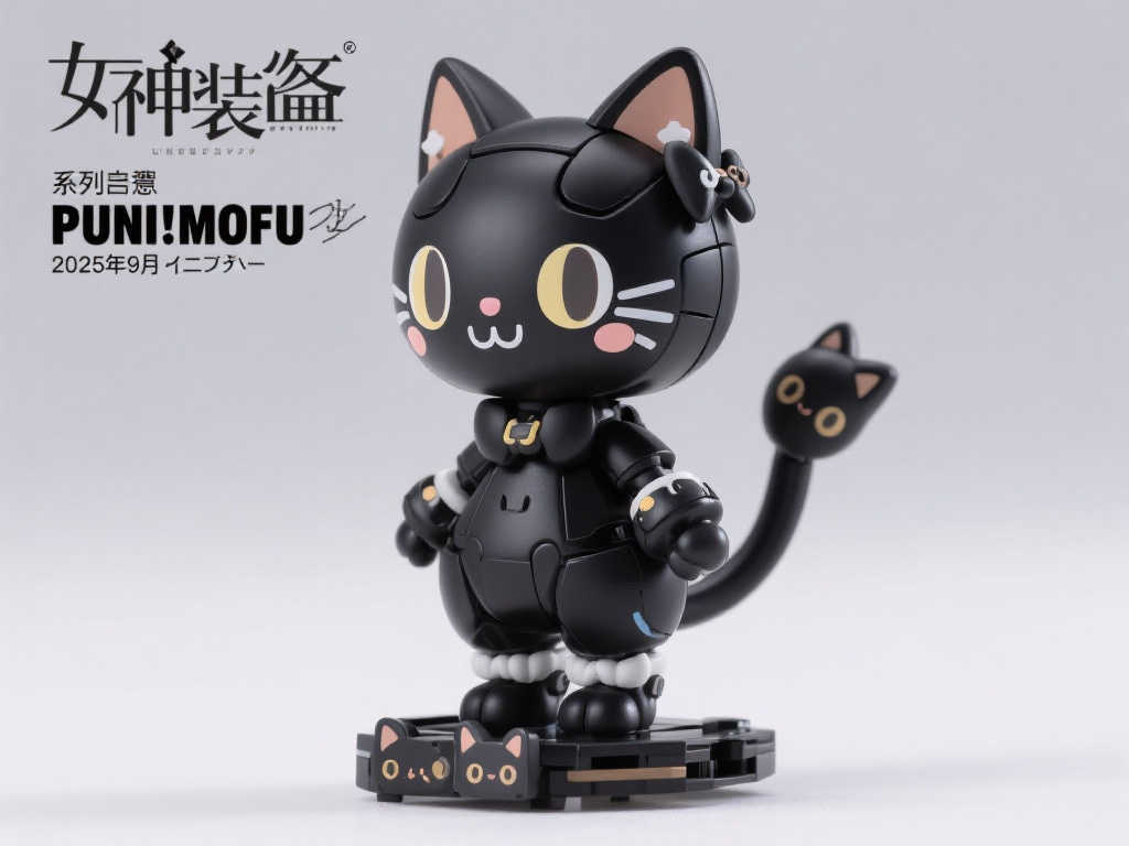 《女神装置》PUNI☆MOFU 黑猫全新登场,预计2025年9月上市 《女神装置》PUNI☆MOFU 黑猫全新登场,预计2025年9月上市